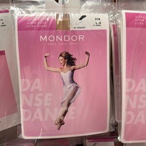 Mondor Footless Caramel Tights